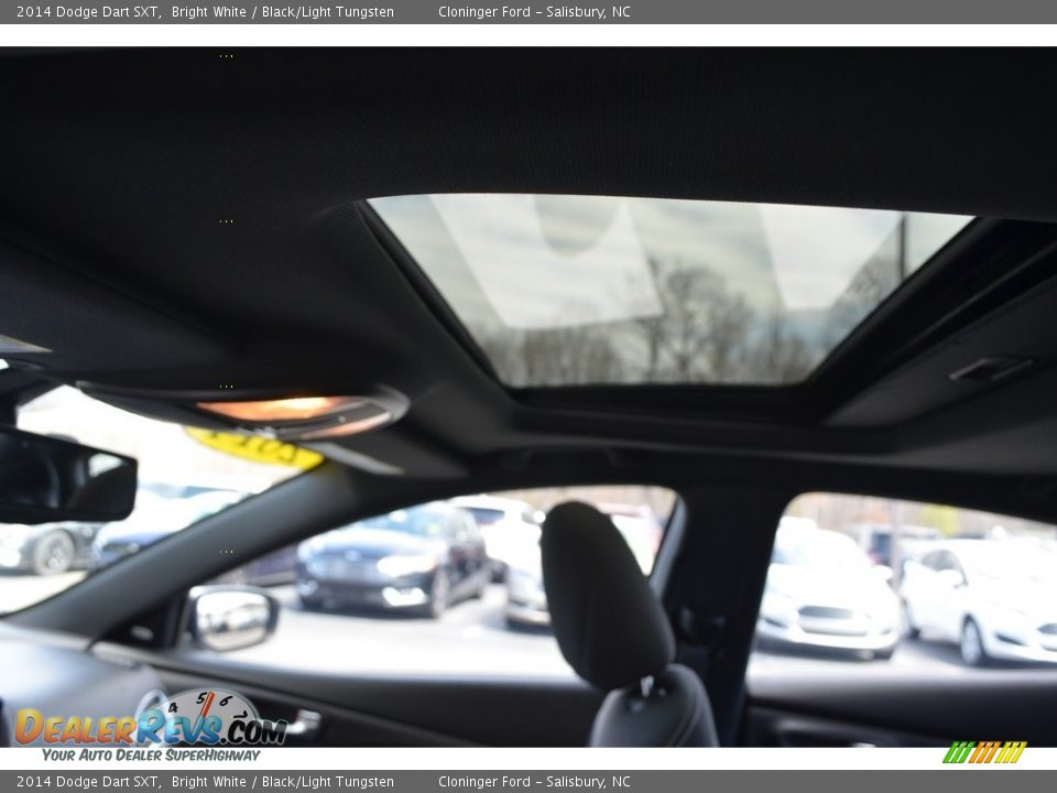 2014 Dodge Dart SXT Bright White / Black/Light Tungsten Photo #10