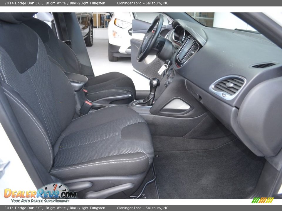 2014 Dodge Dart SXT Bright White / Black/Light Tungsten Photo #16