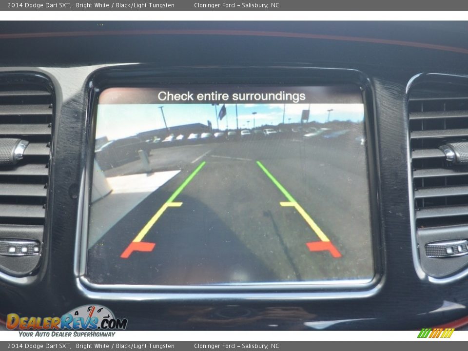2014 Dodge Dart SXT Bright White / Black/Light Tungsten Photo #19