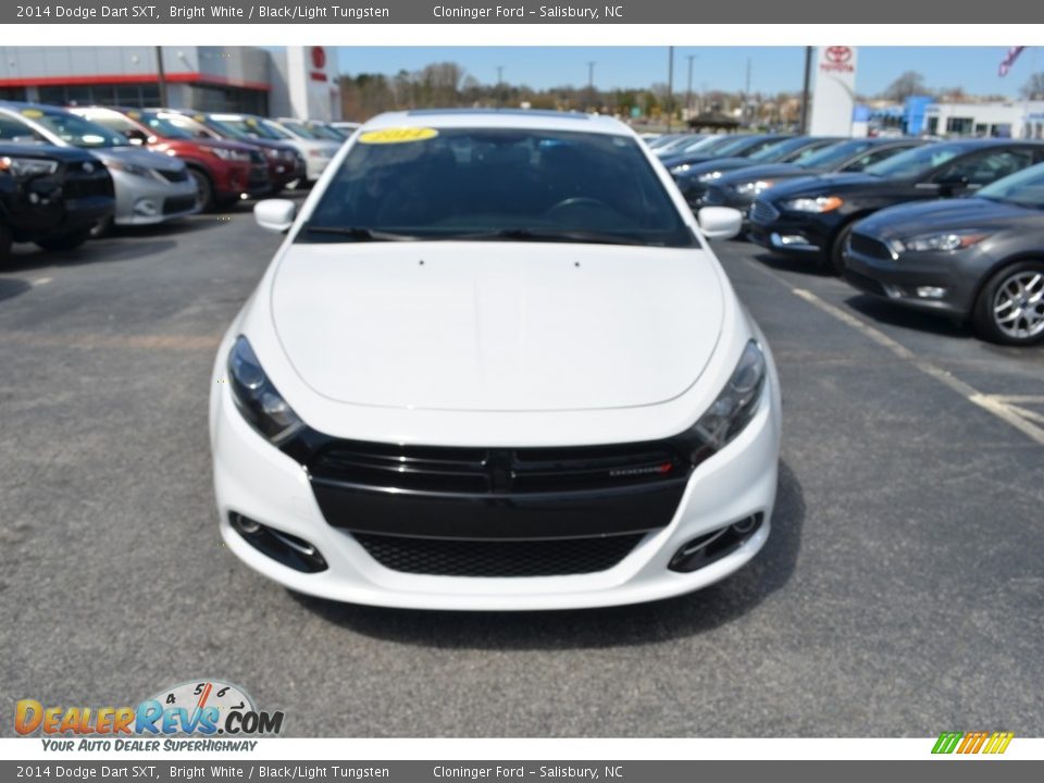 2014 Dodge Dart SXT Bright White / Black/Light Tungsten Photo #26