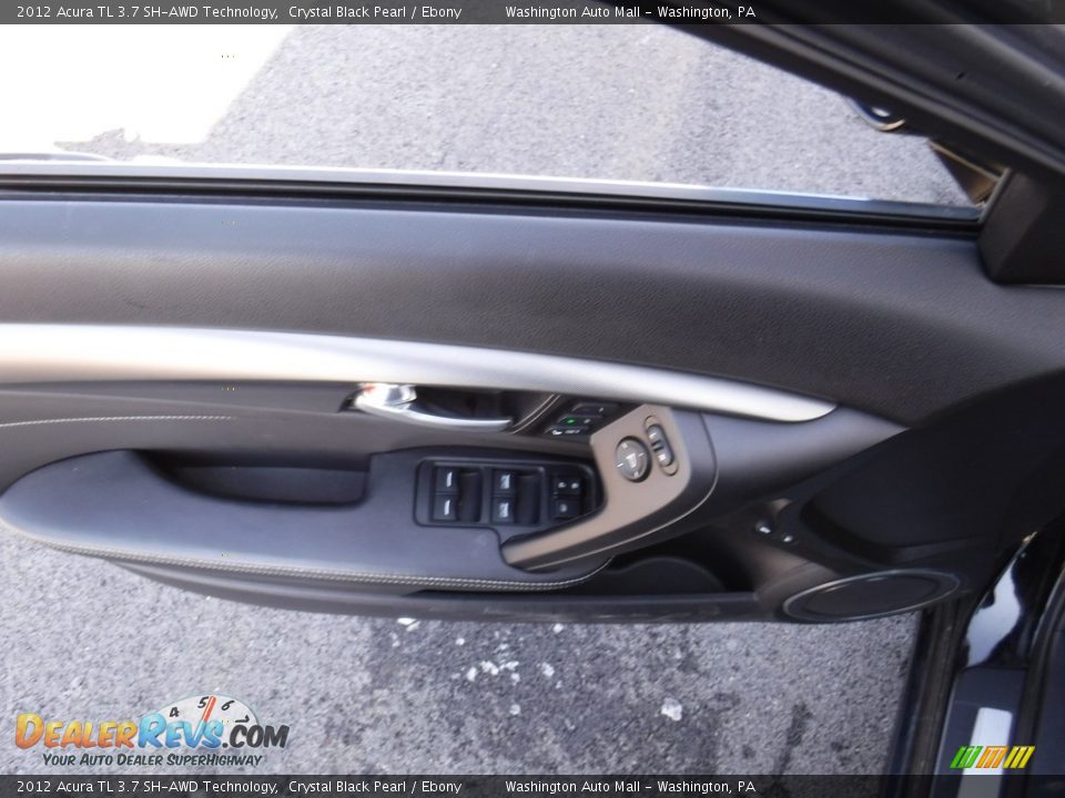 2012 Acura TL 3.7 SH-AWD Technology Crystal Black Pearl / Ebony Photo #12