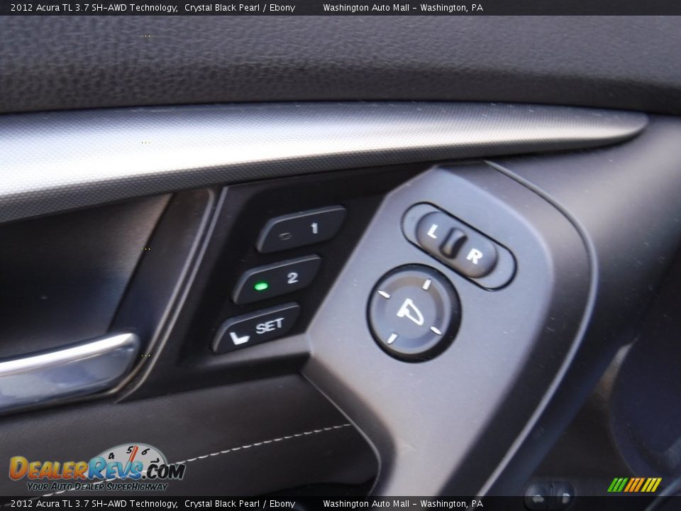 2012 Acura TL 3.7 SH-AWD Technology Crystal Black Pearl / Ebony Photo #13