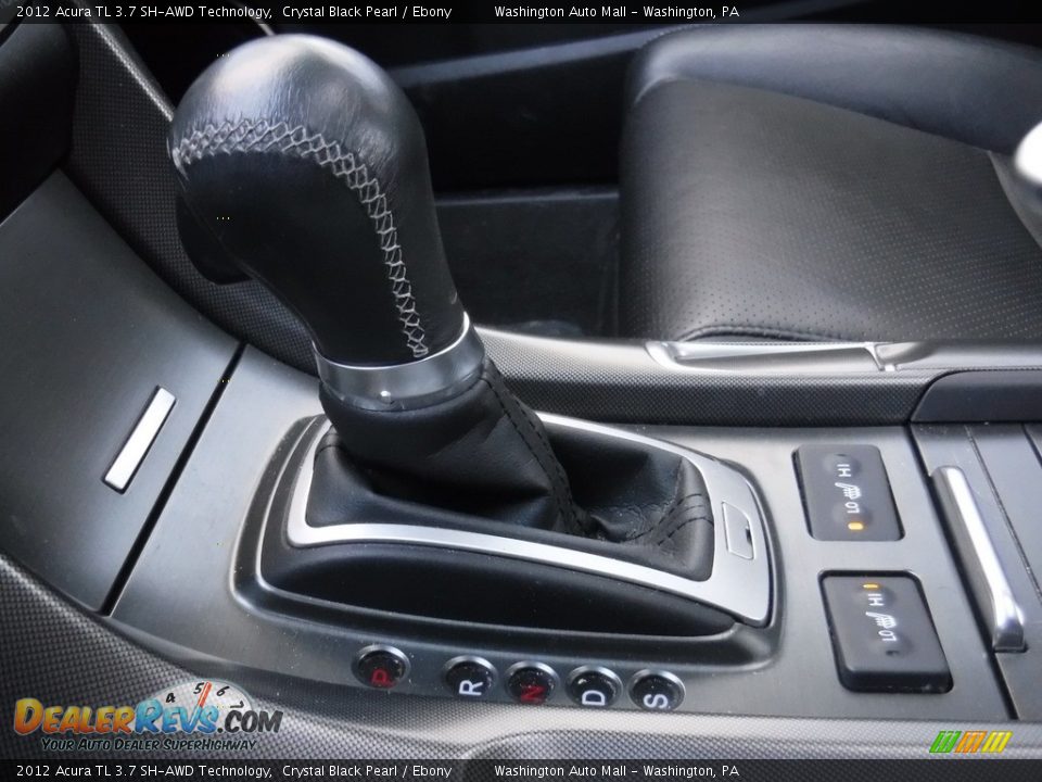 2012 Acura TL 3.7 SH-AWD Technology Crystal Black Pearl / Ebony Photo #20