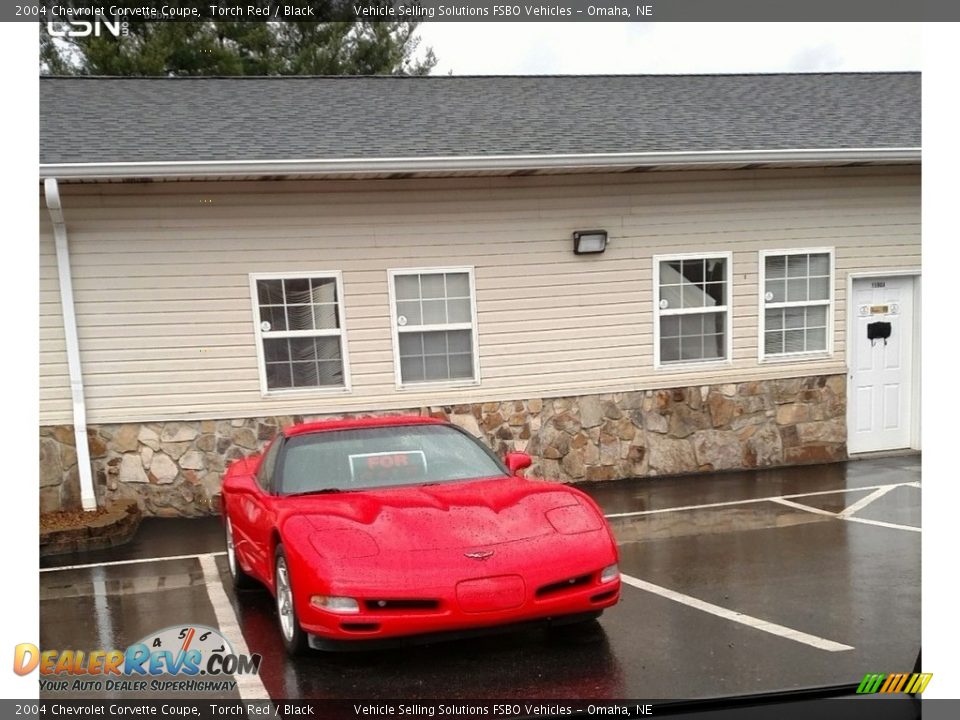 2004 Chevrolet Corvette Coupe Torch Red / Black Photo #3