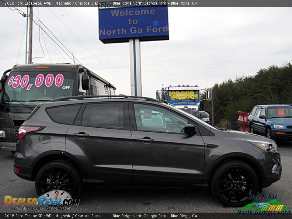 2018 Ford Escape SE 4WD Magnetic / Charcoal Black Photo #6