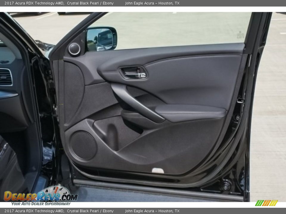 2017 Acura RDX Technology AWD Crystal Black Pearl / Ebony Photo #23