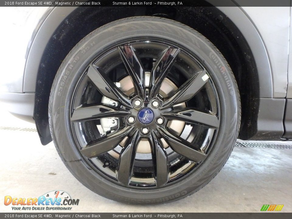 2018 Ford Escape SE 4WD Magnetic / Charcoal Black Photo #5