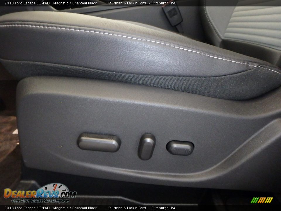 2018 Ford Escape SE 4WD Magnetic / Charcoal Black Photo #11