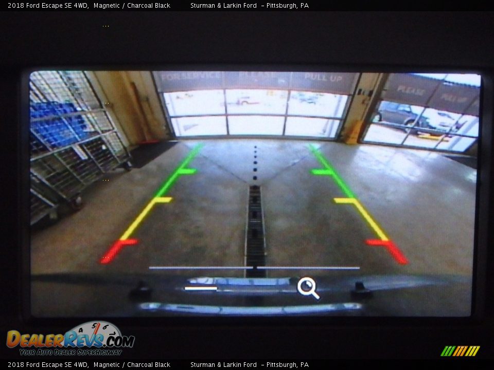 2018 Ford Escape SE 4WD Magnetic / Charcoal Black Photo #13