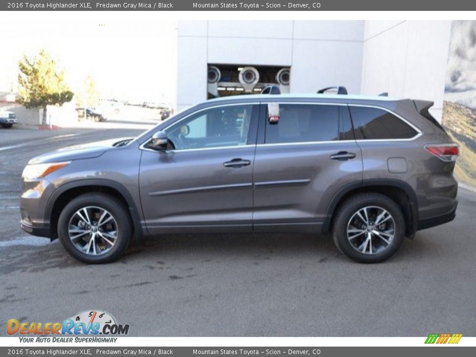 2016 Toyota Highlander XLE Predawn Gray Mica / Black Photo #4