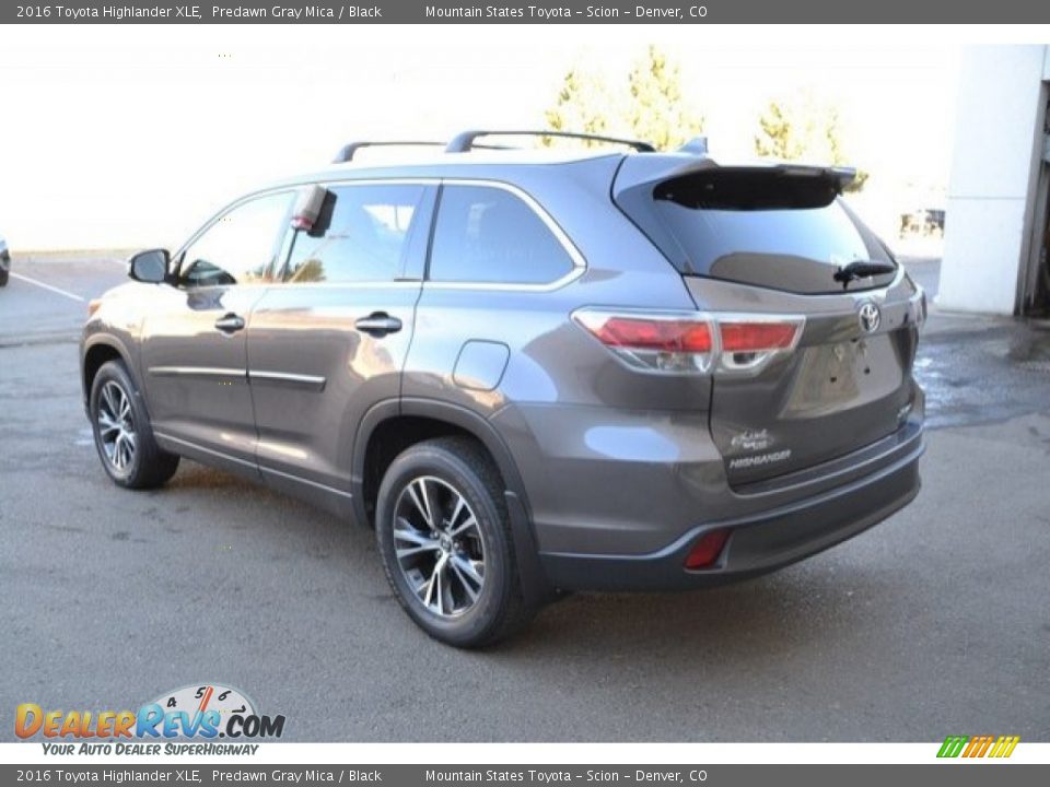 2016 Toyota Highlander XLE Predawn Gray Mica / Black Photo #5