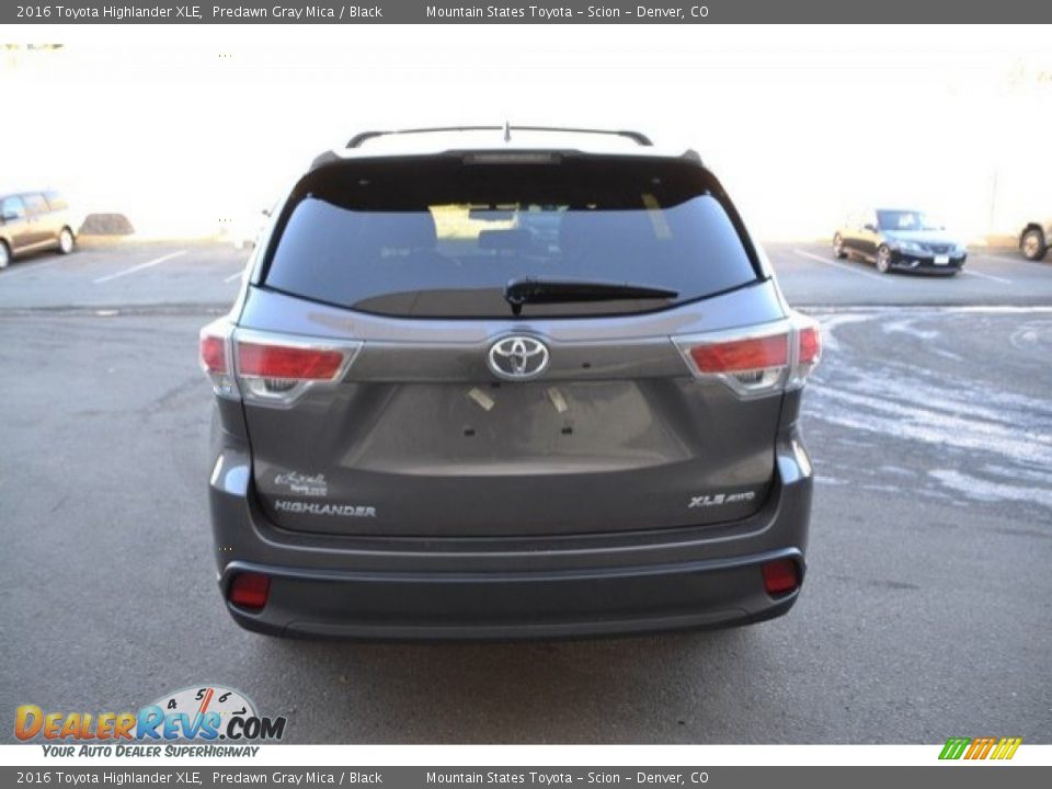 2016 Toyota Highlander XLE Predawn Gray Mica / Black Photo #6