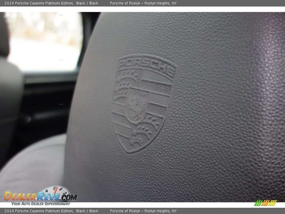 2014 Porsche Cayenne Platinum Edition Black / Black Photo #22