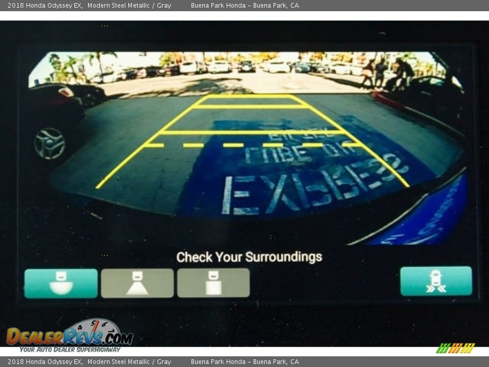 2018 Honda Odyssey EX Modern Steel Metallic / Gray Photo #6