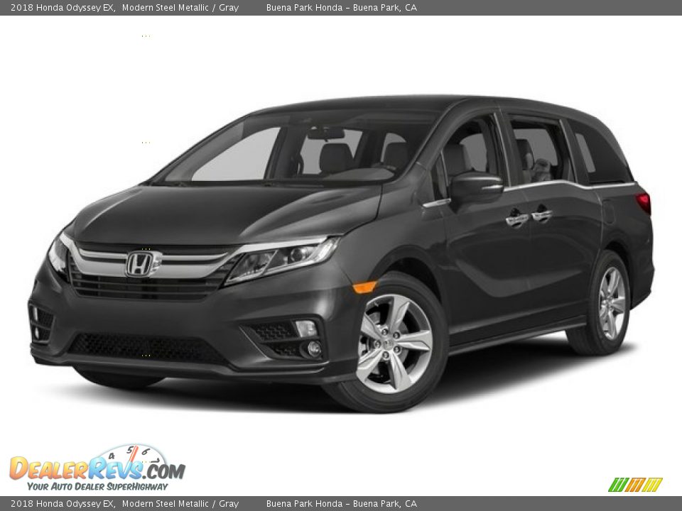 2018 Honda Odyssey EX Modern Steel Metallic / Gray Photo #21