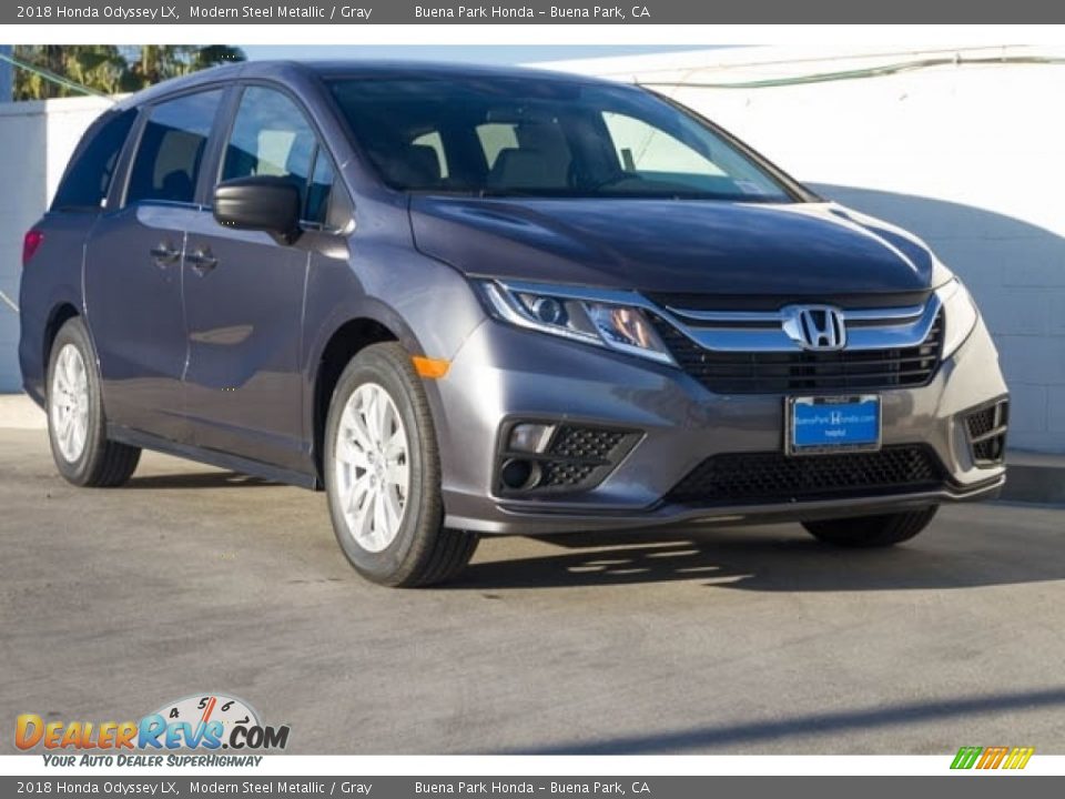 2018 Honda Odyssey LX Modern Steel Metallic / Gray Photo #1