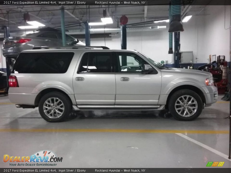 2017 Ford Expedition EL Limited 4x4 Ingot Silver / Ebony Photo #3