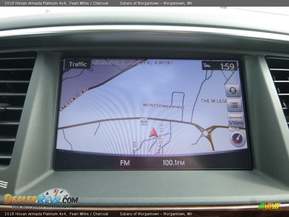 Navigation of 2018 Nissan Armada Platinum 4x4 Photo #17