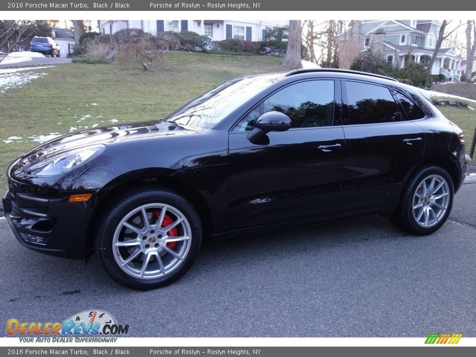 Black 2016 Porsche Macan Turbo Photo #1