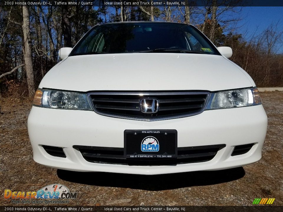 2003 Honda Odyssey EX-L Taffeta White / Quartz Photo #2