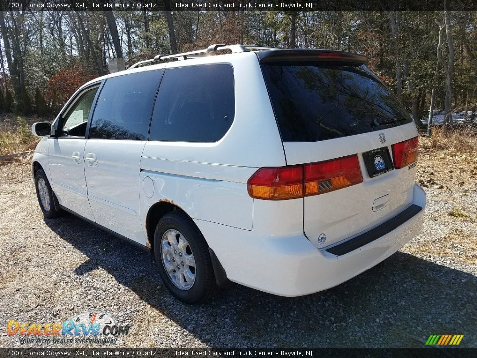 2003 Honda Odyssey EX-L Taffeta White / Quartz Photo #7