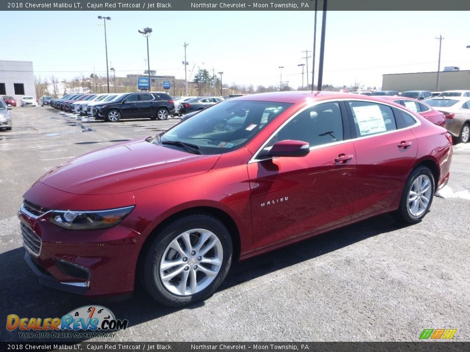 2018 Chevrolet Malibu LT Cajun Red Tintcoat / Jet Black Photo #1