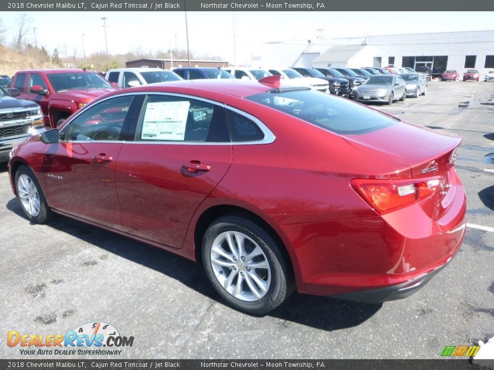 2018 Chevrolet Malibu LT Cajun Red Tintcoat / Jet Black Photo #3