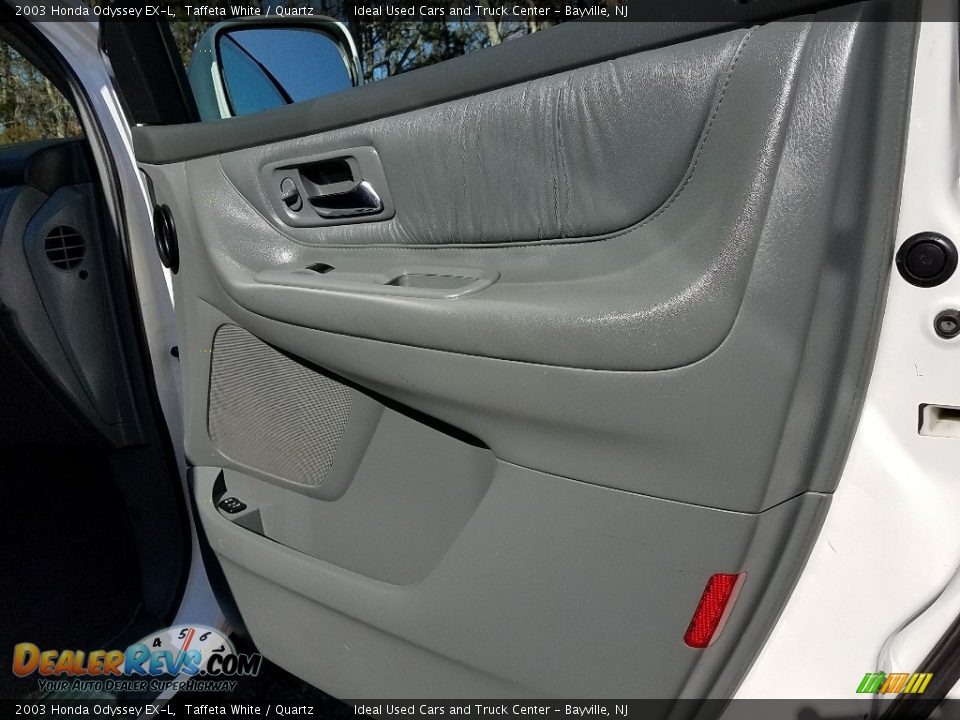 2003 Honda Odyssey EX-L Taffeta White / Quartz Photo #11
