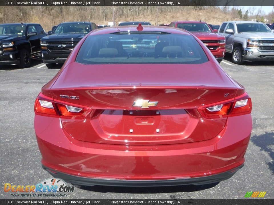 2018 Chevrolet Malibu LT Cajun Red Tintcoat / Jet Black Photo #4