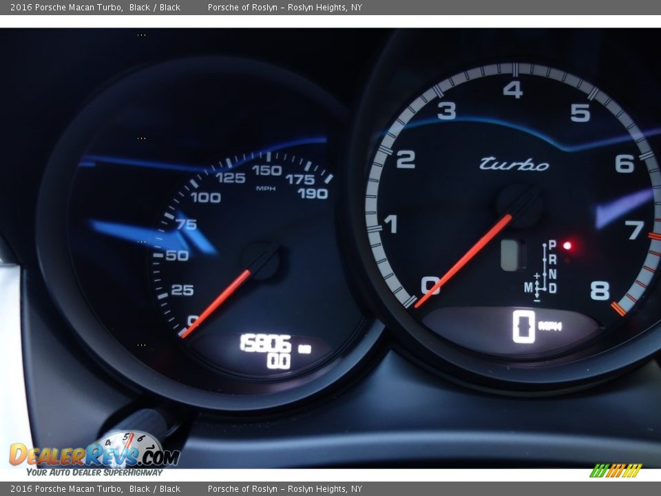 2016 Porsche Macan Turbo Gauges Photo #20