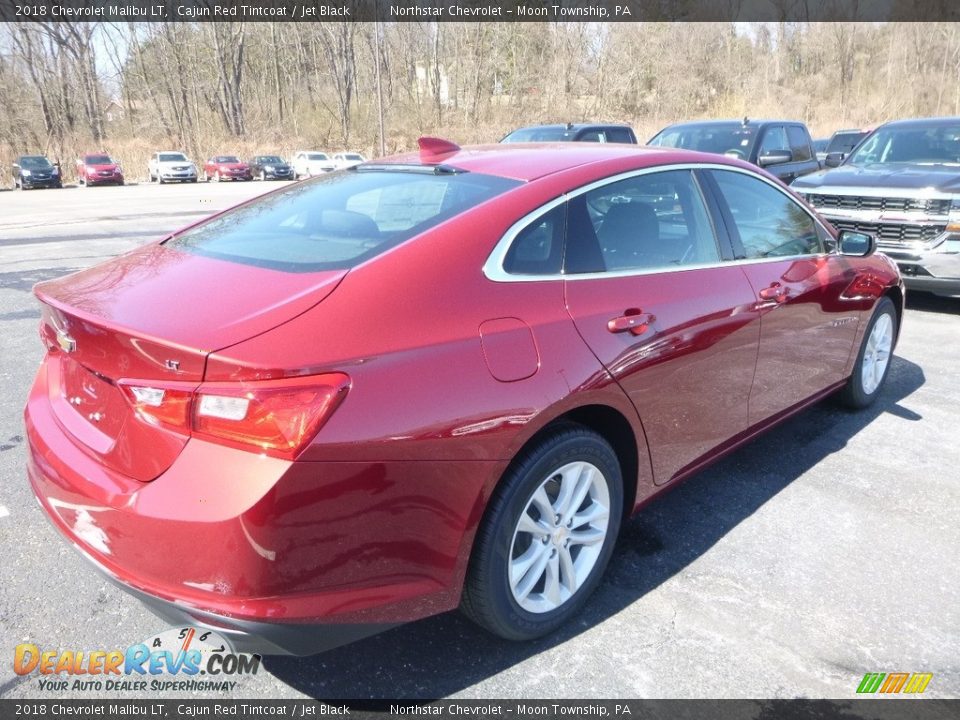 2018 Chevrolet Malibu LT Cajun Red Tintcoat / Jet Black Photo #5