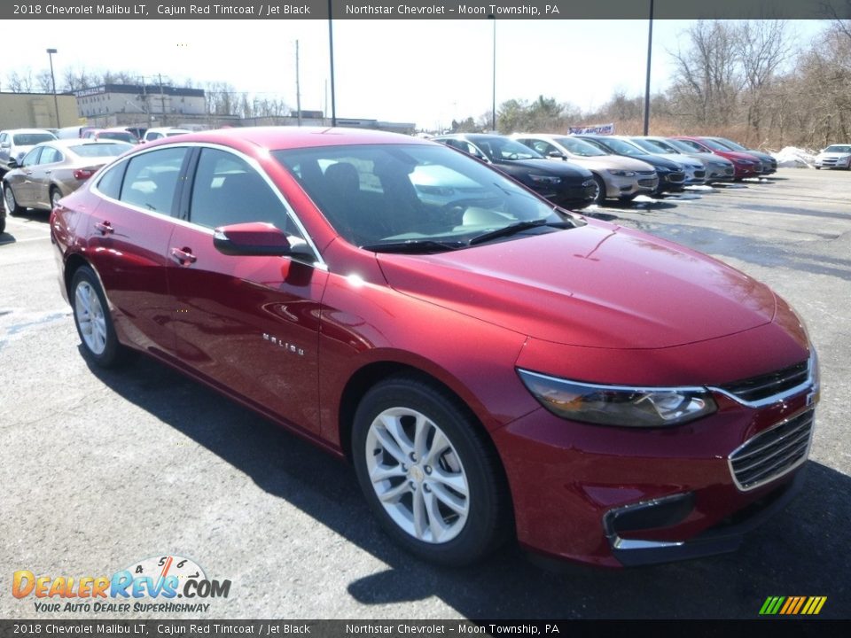 2018 Chevrolet Malibu LT Cajun Red Tintcoat / Jet Black Photo #7