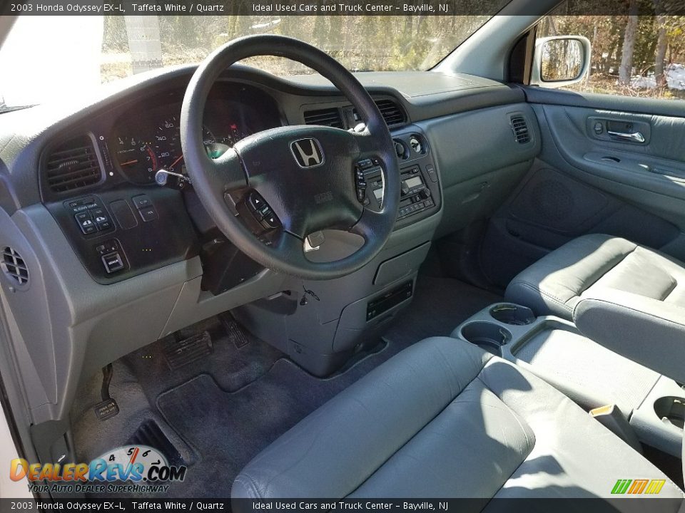 2003 Honda Odyssey EX-L Taffeta White / Quartz Photo #23