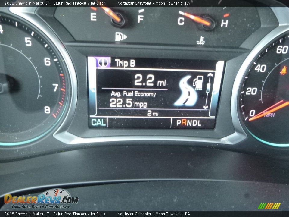 2018 Chevrolet Malibu LT Cajun Red Tintcoat / Jet Black Photo #20