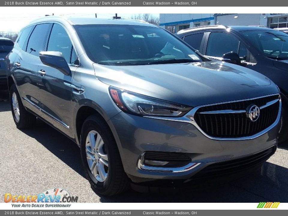 2018 Buick Enclave Essence AWD Satin Steel Metallic / Dark Galvanized Photo #4