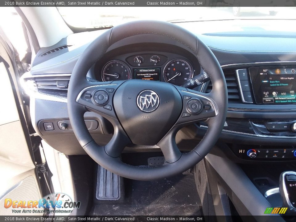 2018 Buick Enclave Essence AWD Satin Steel Metallic / Dark Galvanized Photo #8