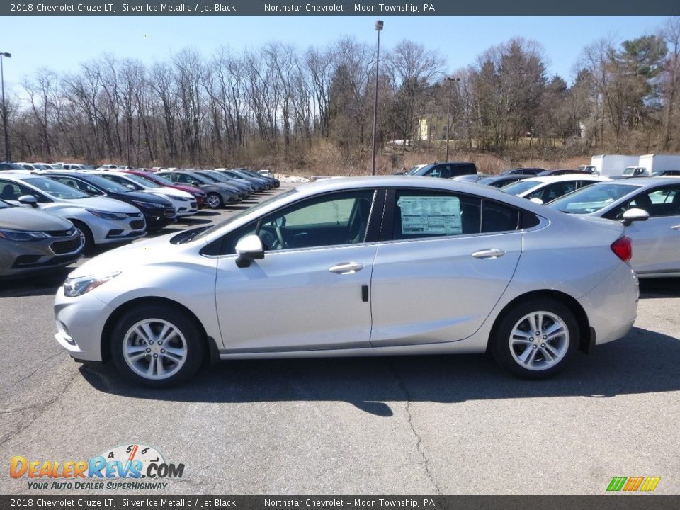 2018 Chevrolet Cruze LT Silver Ice Metallic / Jet Black Photo #2