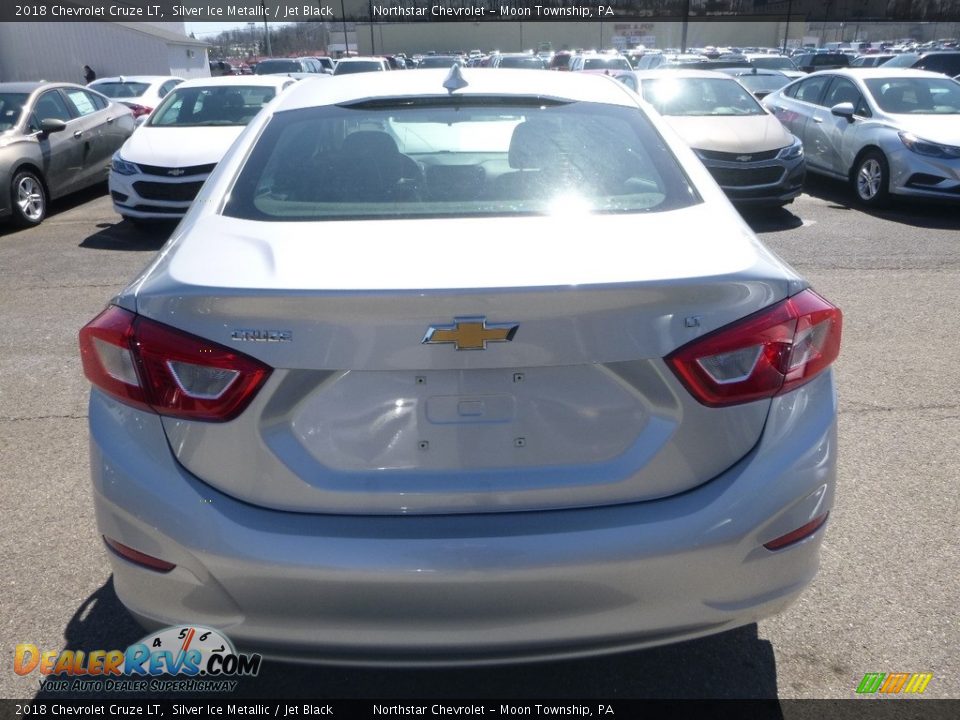 2018 Chevrolet Cruze LT Silver Ice Metallic / Jet Black Photo #4