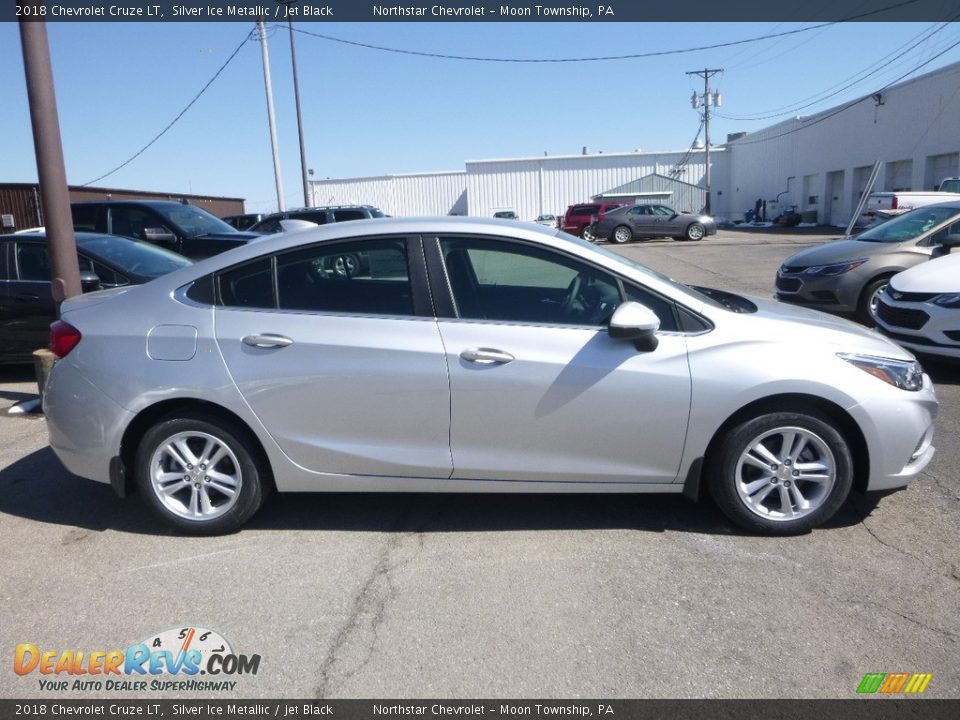 2018 Chevrolet Cruze LT Silver Ice Metallic / Jet Black Photo #6