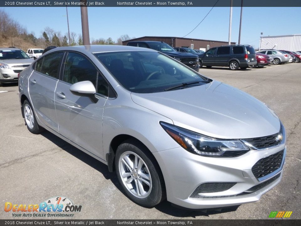 2018 Chevrolet Cruze LT Silver Ice Metallic / Jet Black Photo #7