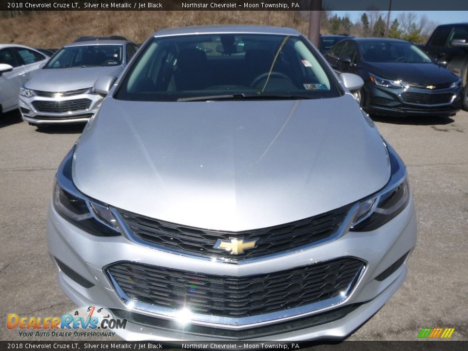 2018 Chevrolet Cruze LT Silver Ice Metallic / Jet Black Photo #8