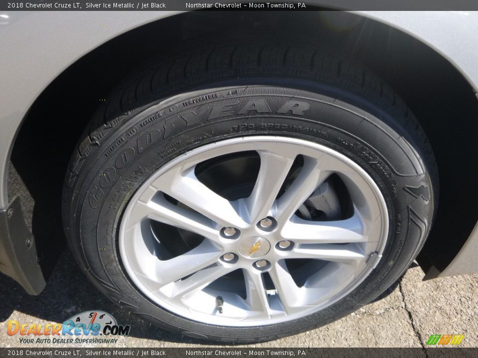 2018 Chevrolet Cruze LT Silver Ice Metallic / Jet Black Photo #15