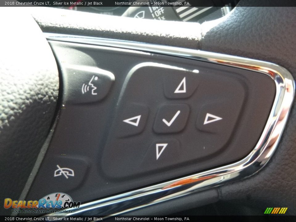 2018 Chevrolet Cruze LT Silver Ice Metallic / Jet Black Photo #19