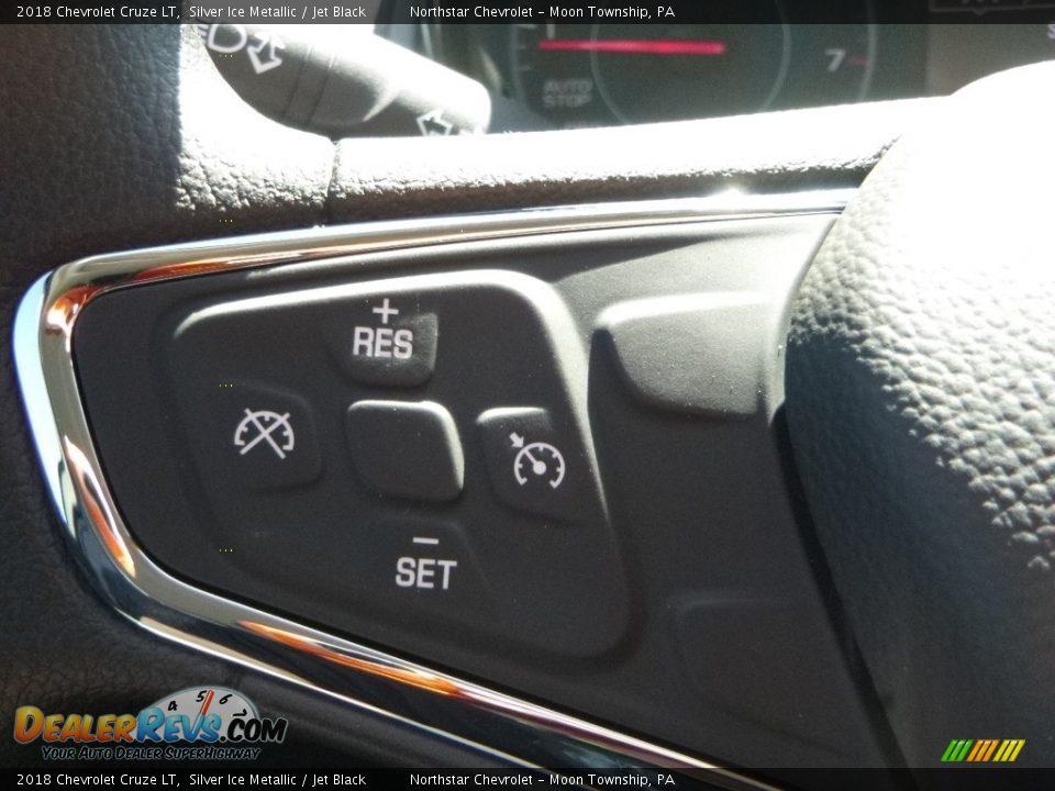 2018 Chevrolet Cruze LT Silver Ice Metallic / Jet Black Photo #20