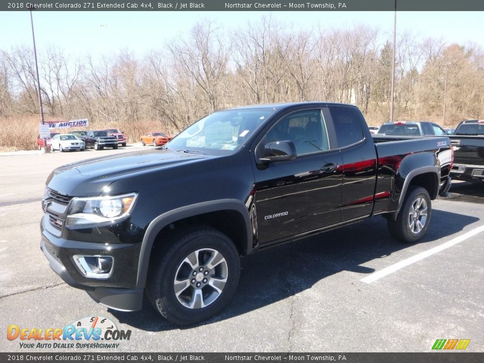 Front 3/4 View of 2018 Chevrolet Colorado Z71 Extended Cab 4x4 Photo #1