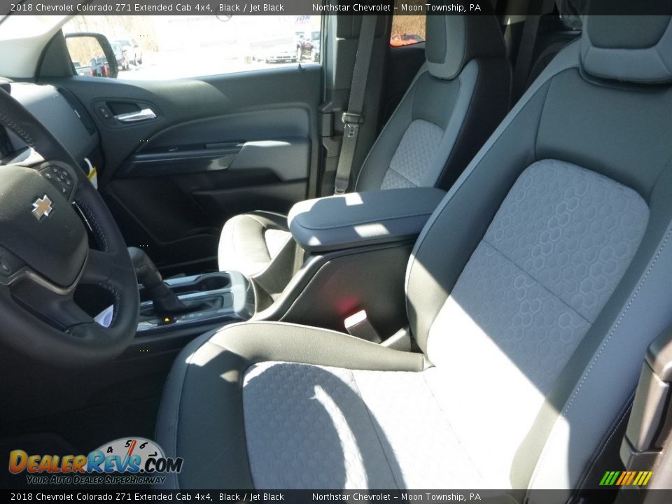 2018 Chevrolet Colorado Z71 Extended Cab 4x4 Black / Jet Black Photo #14