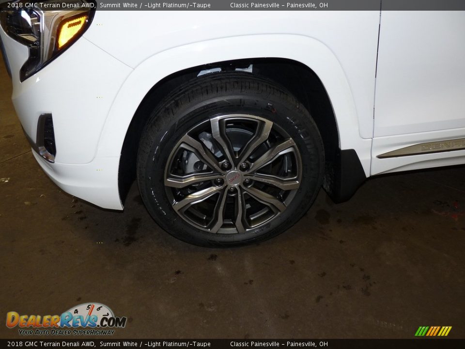 2018 GMC Terrain Denali AWD Summit White / ­Light Platinum/­Taupe Photo #5