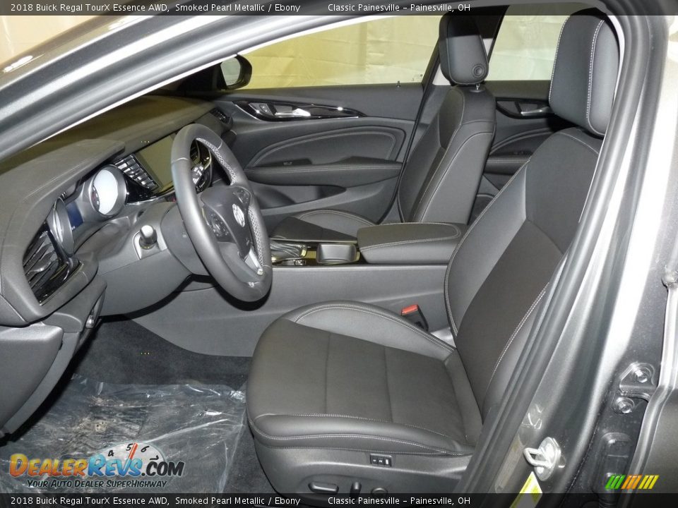 Ebony Interior - 2018 Buick Regal TourX Essence AWD Photo #9