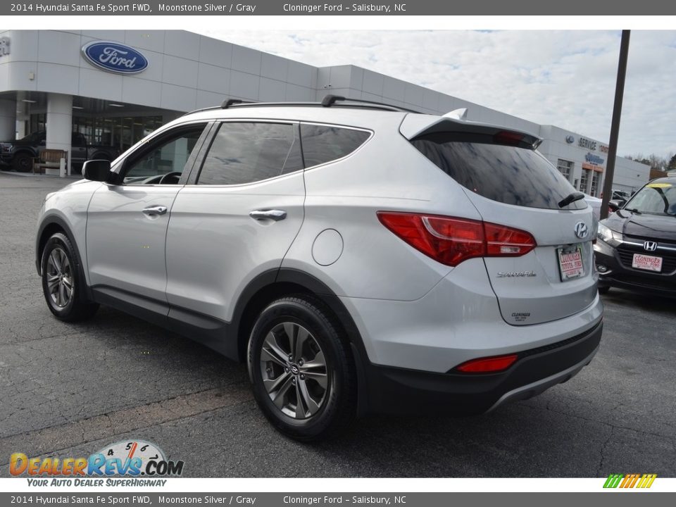 2014 Hyundai Santa Fe Sport FWD Moonstone Silver / Gray Photo #4