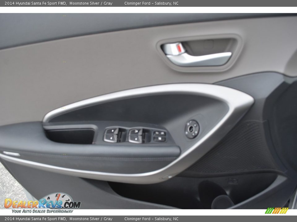 2014 Hyundai Santa Fe Sport FWD Moonstone Silver / Gray Photo #7